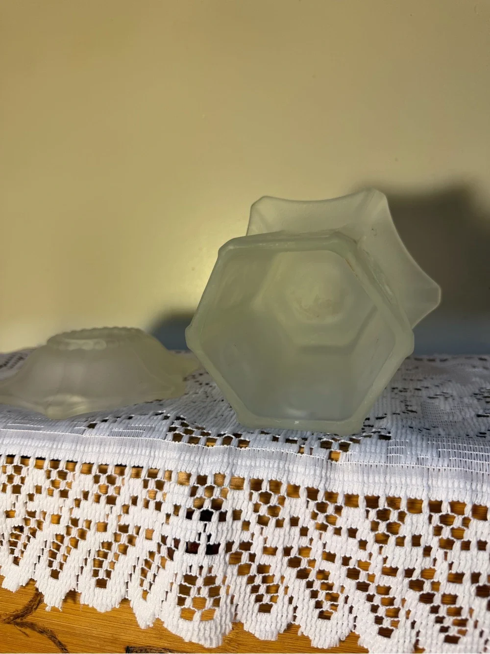 Frosted Glass Decorative Fairy Lamp